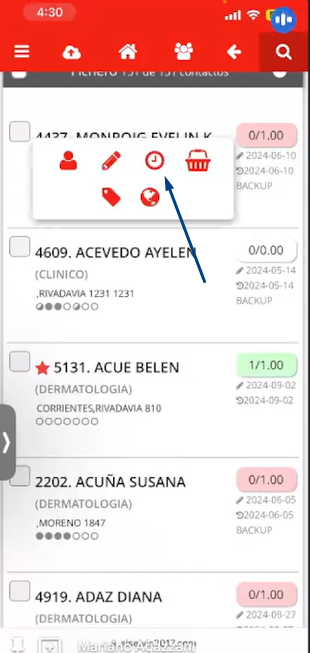 Foto de tarea asignada